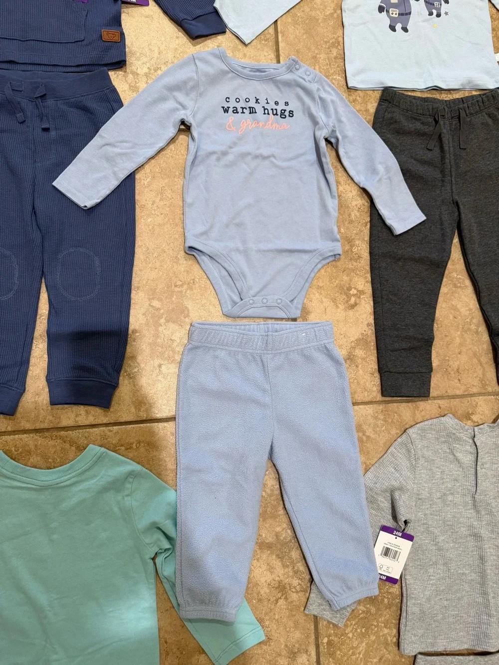 NWT KoalaKids Tshirt & Pants Sets + NWOT Garanimals Set Boys Fall/Winter Bundle